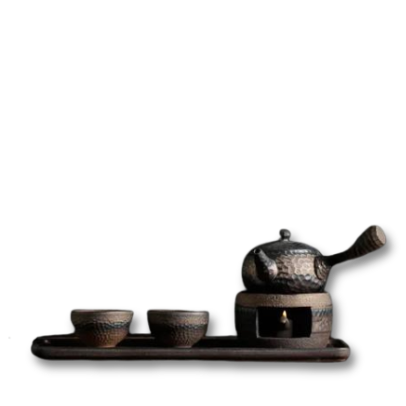 Set with teapot and warmer