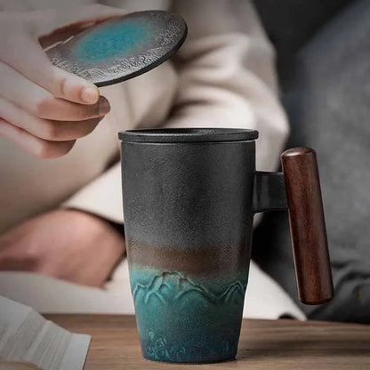 Ceramic Mug With Filter